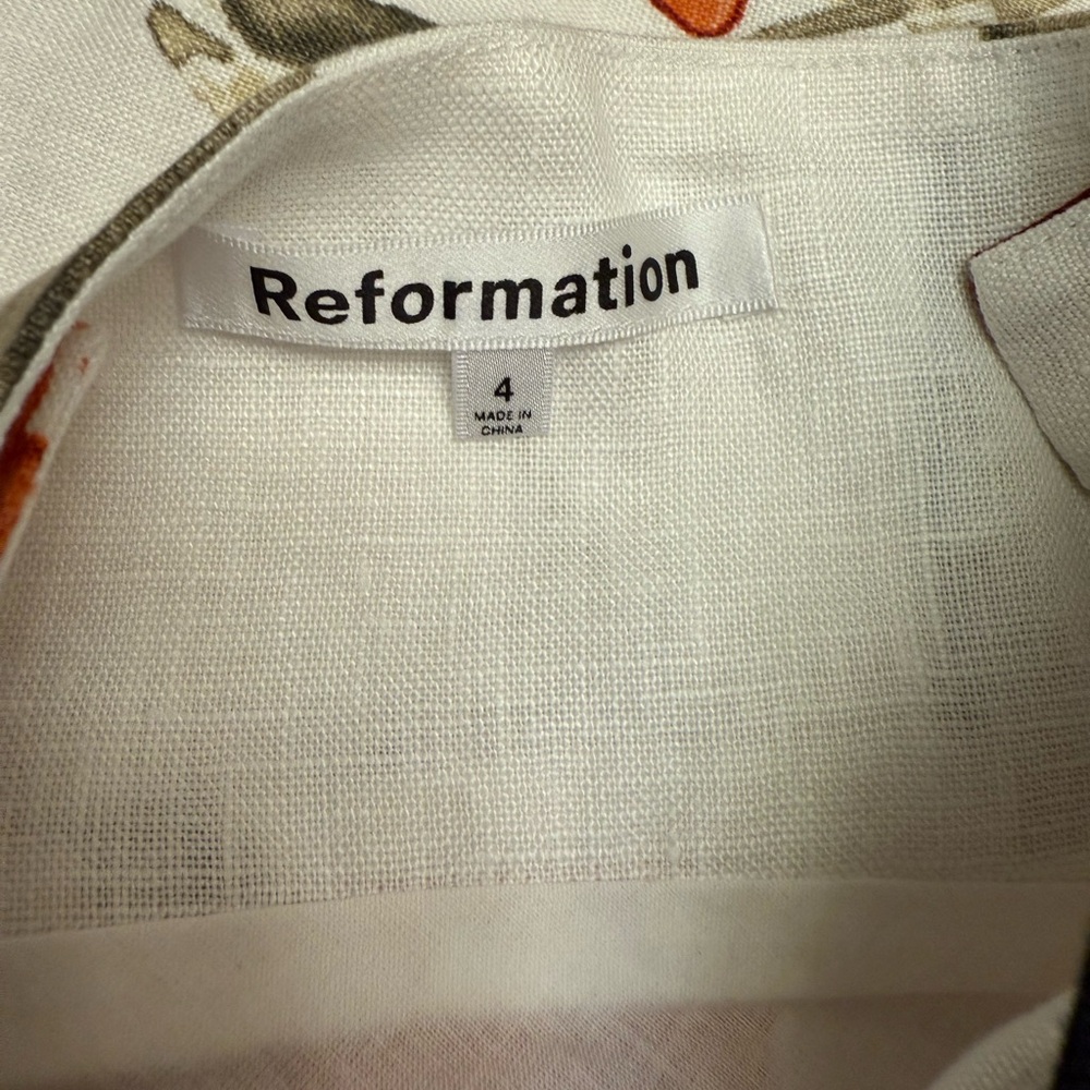 Reformation Bekki Linen Dress - Picture 12 of 16